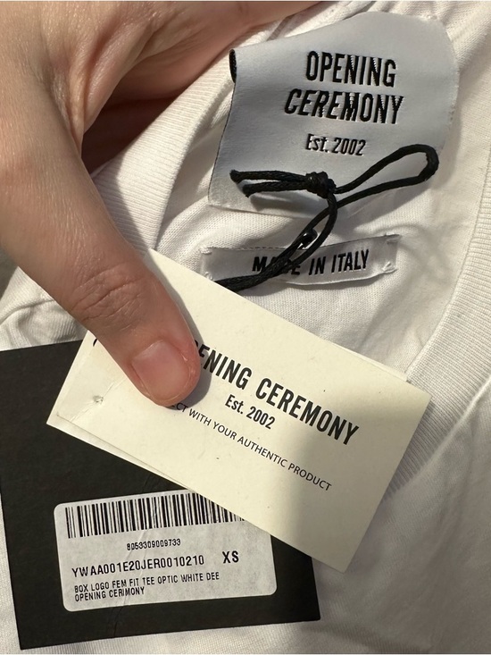 NWT Opening Ceremony Logo Tee - size XS - Picture 3 of 4